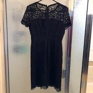 Beautiful formal mini dress with lace